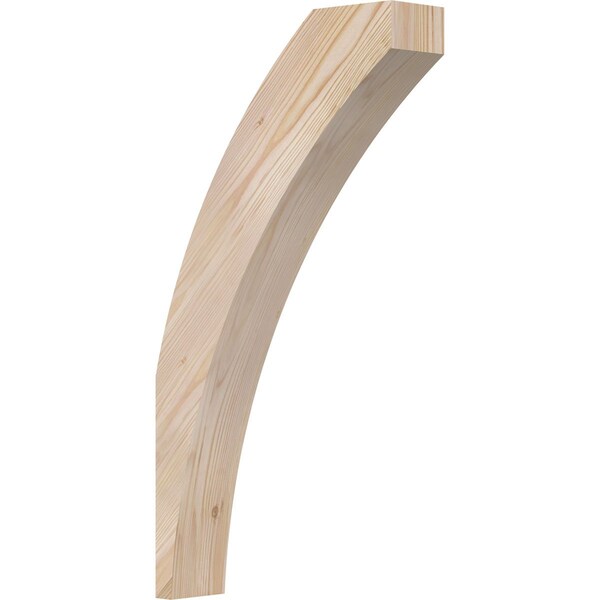 Ekena Millwork 3 1/2"W x 14"D x 26"H Thorton Smooth Knee Brace, Douglas Fir BRC04X14X26THR00SDF - main